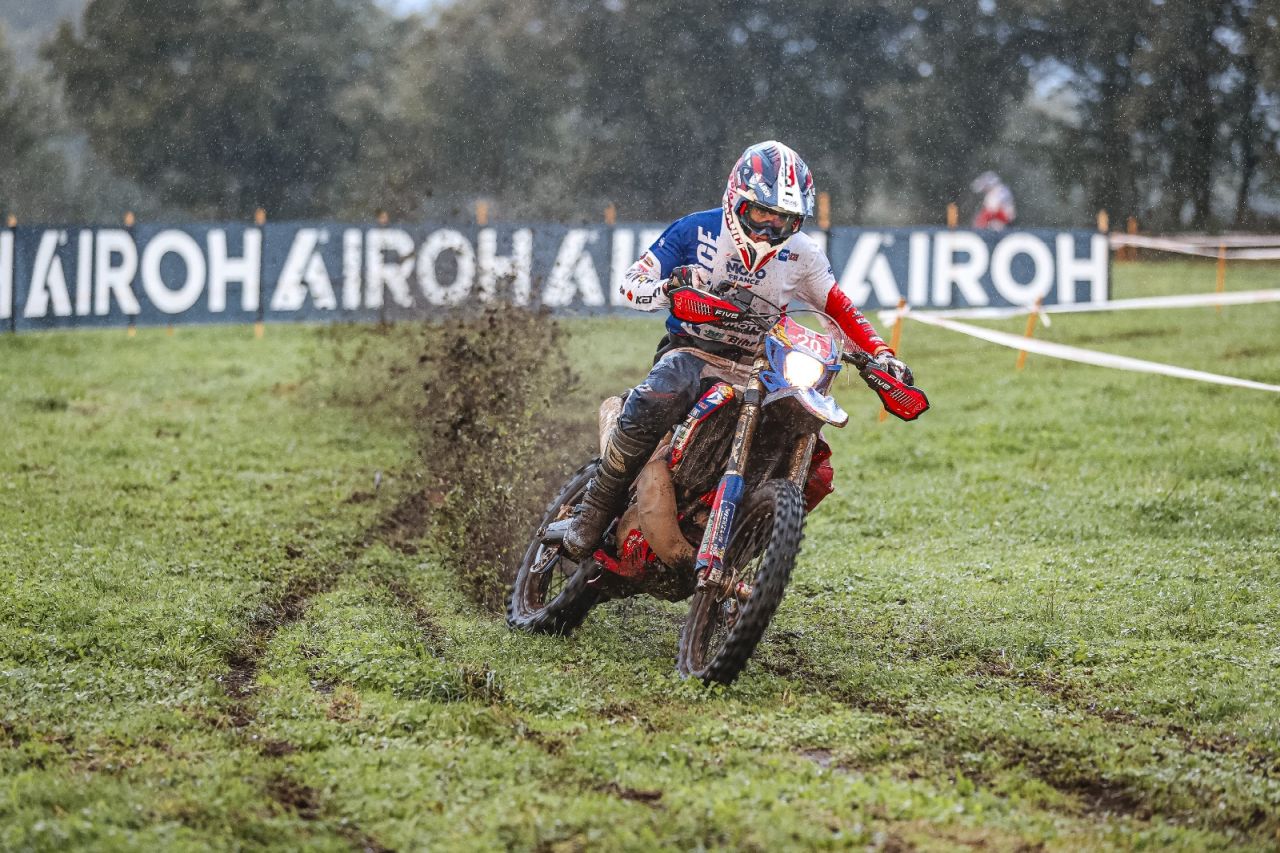 Theophile Espinasse (Beta) during the 2024 FIM 6DAYS® in Silleda, Spain ©Future7Media