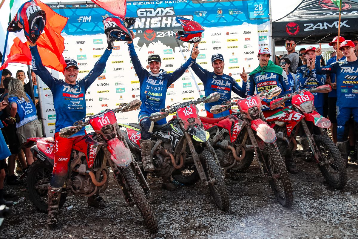 Italy crowned World Trophy champions on Day Six at 6DAYS® Italia