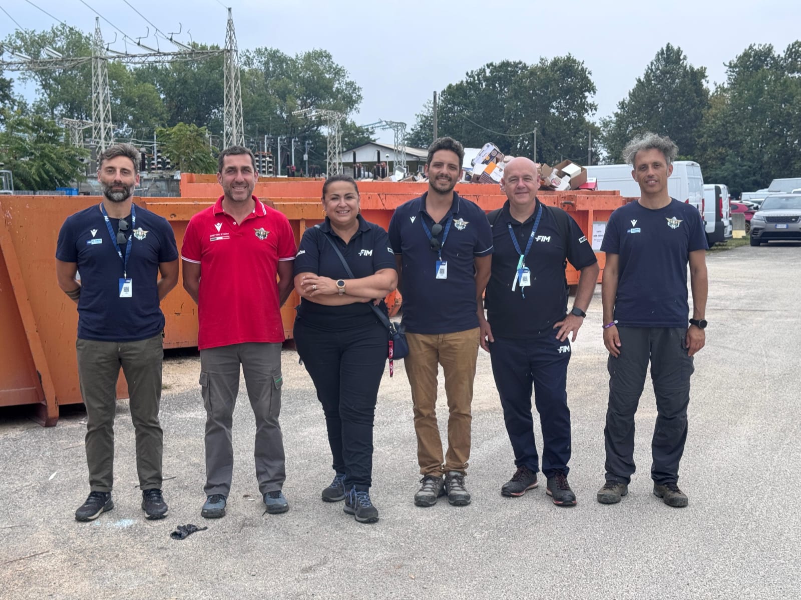 Sustainability Team, 6DAYS® FIM Enduro of Nations Bergamo, Italy © Victor Arroyo