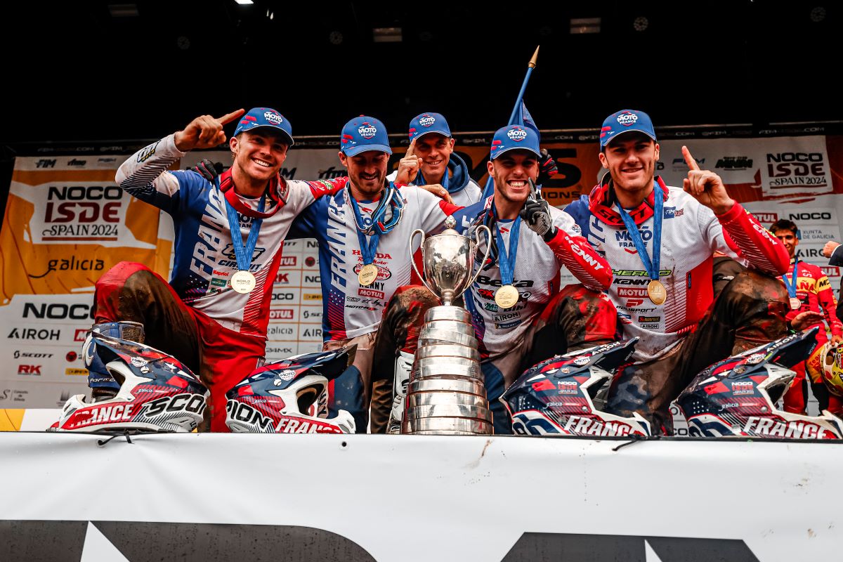 World Trophy Winners France, 2024 FIM International Six Days’ Enduro Silleda-Galicia, Spain © Future7media